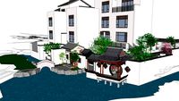 Chinese courtyard