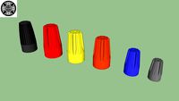Marrettes - Fixed-Spring Twist-On Electrical Connectors