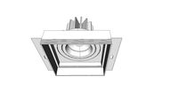 Quadra LED . Embutido no frame 8W . Cod. 1643/1