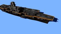 Fallout Aircraft Carrier aka Rivet City (low poly)
