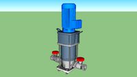 Pompa verticale multistrato - Vertical multilayer pump