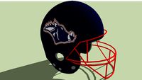 Rüsselsheim Razorbacks football helmet