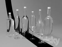 Bottle &amp; Glasses