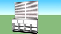Painel Canaletado com Móvel