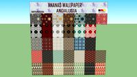 ANANAS WALLPAPER MATERIALS ANDALUSIA