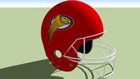 Badener Greifs football helmet