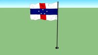 Flag of the Netherlands Antilles