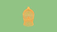 Fish Trap Lamp Shade - Brown