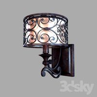 Maxim Lighting 21152WHUB Mondrian 1-Light Wall Sconce