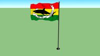Royal standard of the Kingdom of Abemama (1889-1892)