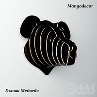 MANGO DECOR Голова Медведя