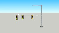 Tulsa 1990's Traffic Signal Green