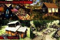 Medieval Village Kit Bundle