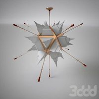Star sputnik Chandelier