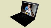 Black MacBook