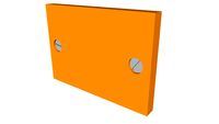 Reflector oranje 1