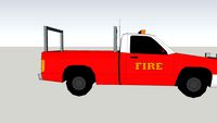 Fire Pickup Truck
