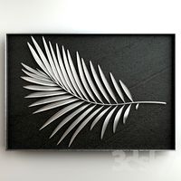 Coconut leaft ornament 03