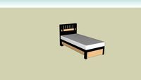 Cama de solteiro WP1
