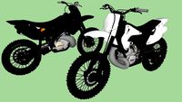 2004 Honda CR250r (Donny Hale FMX replica)