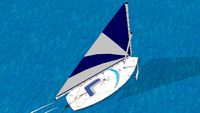 Sunfish Sailboat