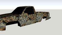 Browning Camo Stepside Silverado 4x4 body