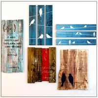 Decorative plates with boards