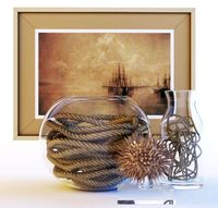 Rope decor set.