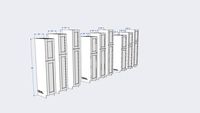 24DEEP PANTRY Cabinets 1DOOR