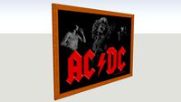 AC/DC Framed Poster