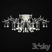Chandelier 0022 EVROSVET antique bronze