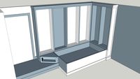 cbc landrum bed full back wall