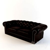 sofa with stitches