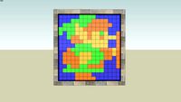 Legend of Zelda: 8-bit style Stained Glass Link