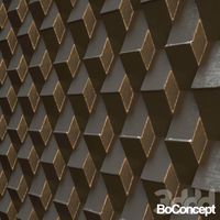 Декоративная настенная панель 'Wave'