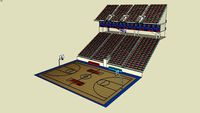 *2D* *Render* BlazeArena Stadium