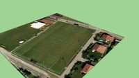 Goal und Zaun Fusspallplatz Wolfwil