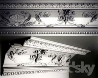 cornice with mouldings