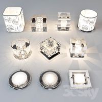 Spotlights glass