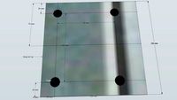 Base plate for late model car (my dif is off a F reg XJS V12)
