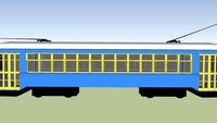 Blue Moonwalk Streetcar