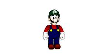 Mario got Weegee Stare'd
