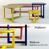 Poliform Tridente. Coffee tables