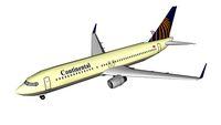 Continental Airlines B737-800