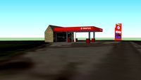 Fosseway Service Station, Lower Slaughter