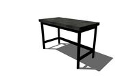 HCD – 24x48 Stretcher 2 Desk w/1x2 Tube Steel