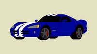Drawn Dodge Viper