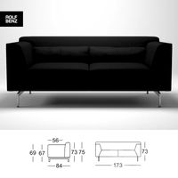 Rolf Benz sofa LINEA