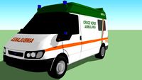 Italian Tipical Ambulance (AMBULANZA)