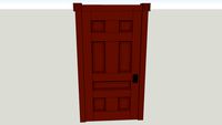 19th century door